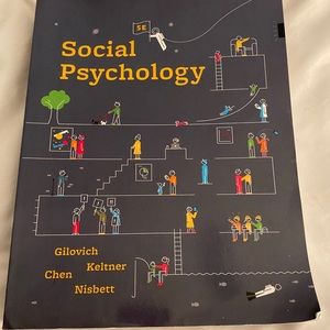 ❗️SOLD❗️Social Psychology Book
